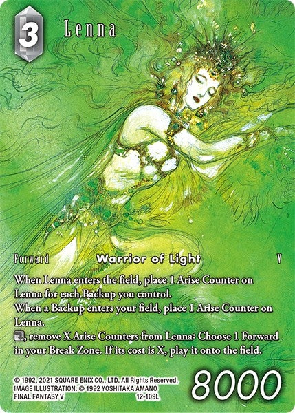 Lenna (Full Art Reprint) (12) [19] - Final Fantasy TCG Single