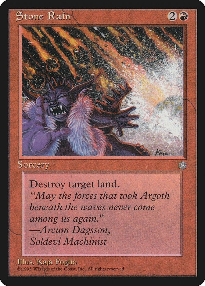 Stone Rain [ICE] - MTG Single