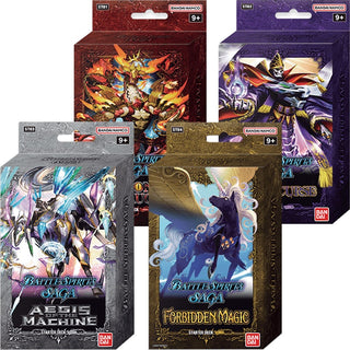 Starter Decks 1-4 [Set of 4] [BSS01] - Battle Spirits Saga Sealed