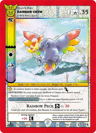 Rainbow Crow (13) (NATFE) - MetaZoo Single