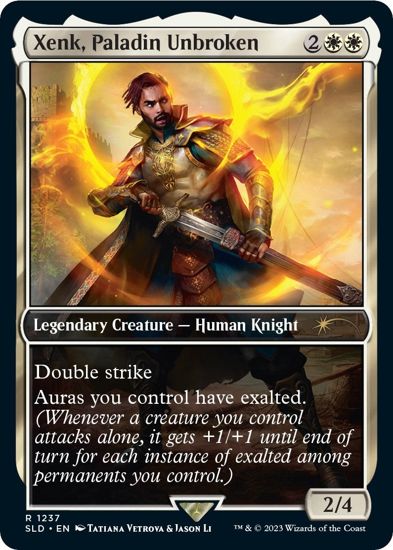 Xenk Paladin Unbroken (1237) [SLD] - MTG Single