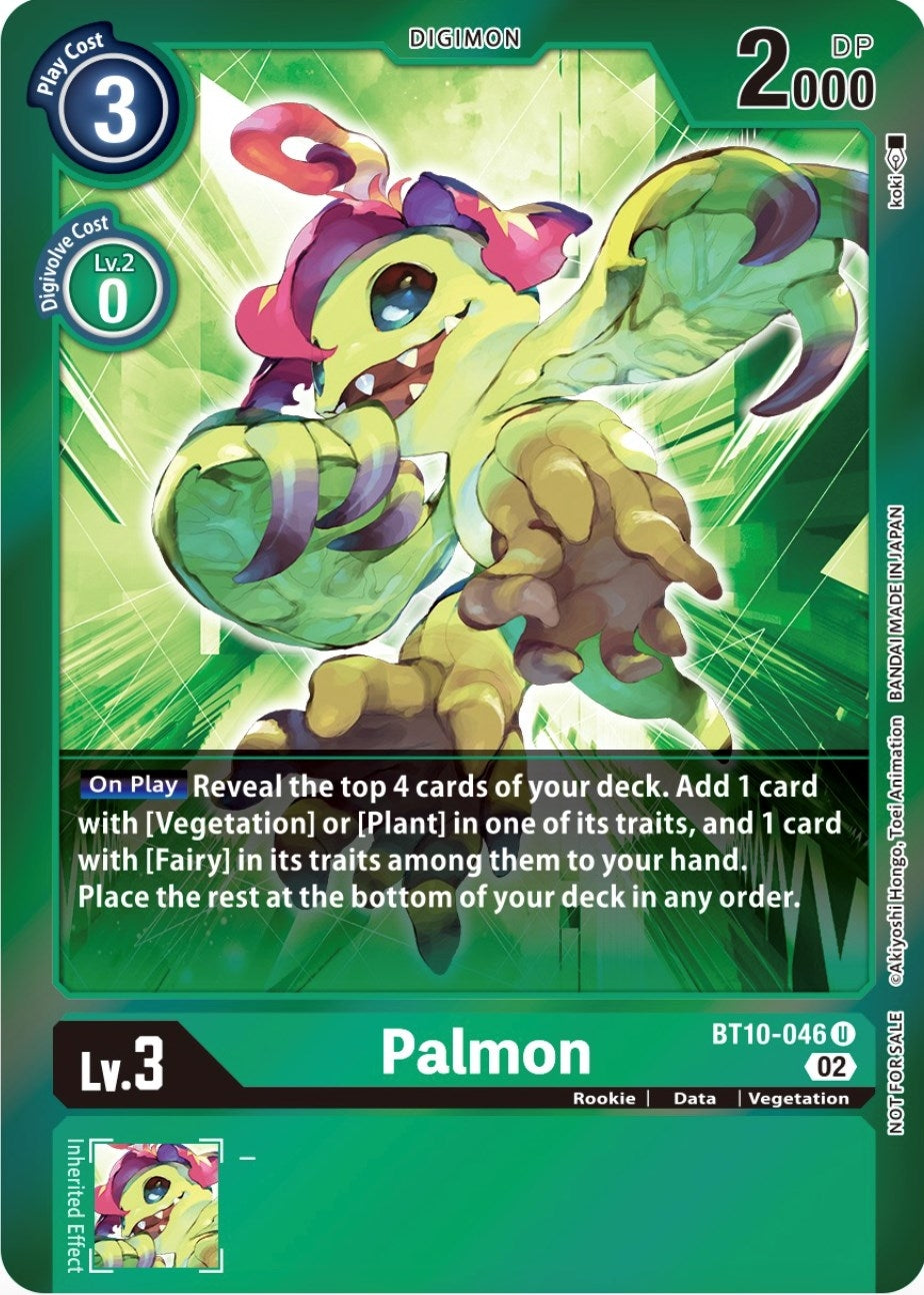 Palmon (Event Pack 4) (10046) [BT10] - Digimon Card Game Single
