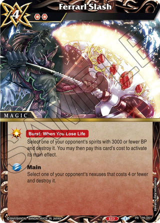 Ferrarl Slash (1) [BSSP] - Battle Spirits Saga Single