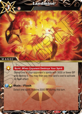 Landmine (Promotion Pack 2) (1015) [BSSP] - Battle Spirits Saga Single
