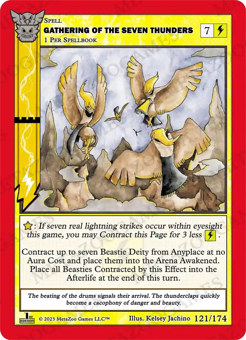 Gathering of the Seven Thunders (121) (NATFE) - MetaZoo Single