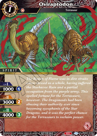 Oviraptodon (Event Pack Vol. 1) (1010) [LEP] - Battle Spirits Saga Single