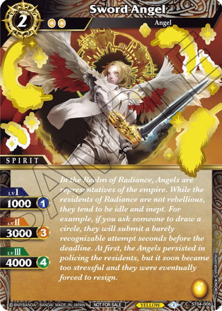 Sword Angel (Launch Event Finalist Set) (4006) [LEP] - Battle Spirits Saga Single