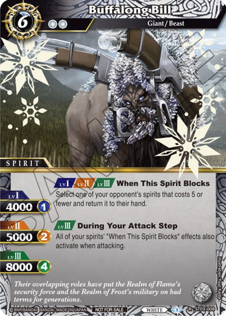 Buffalong Bill (Event Pack Vol. 1) (3008) [LEP] - Battle Spirits Saga Single