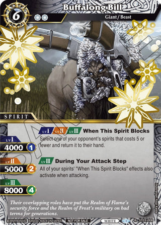 Buffalong Bill (Launch Event Finalist Set) (3008) [LEP] - Battle Spirits Saga Single
