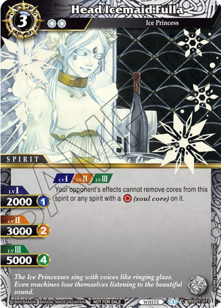 Head Icemaid Fulla (Event Pack Vol. 1) (1073) [LEP] - Battle Spirits Saga Single