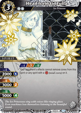 Head Icemaid Fulla (Launch Event Finalist Set) (1073) [LEP] - Battle Spirits Saga Single