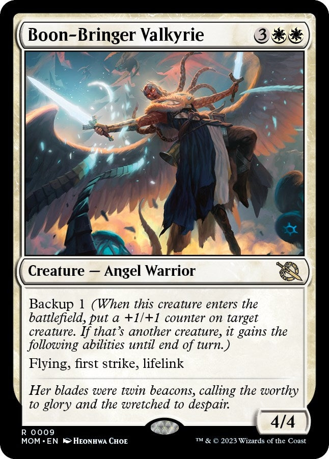 Boon-Bringer Valkyrie (9) [MOM] - MTG Single