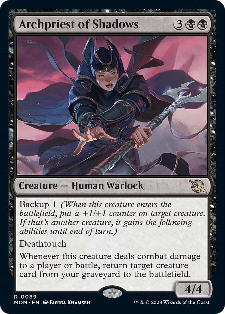 Archpriest of Shadows (89) [MOM] - MTG Single