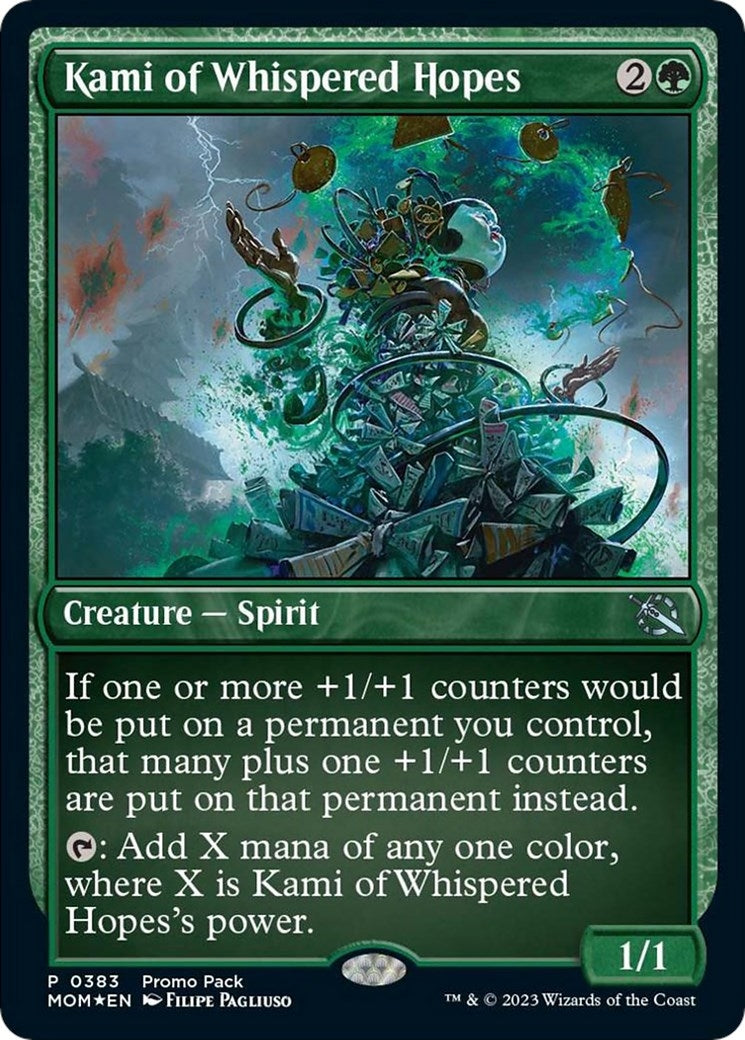 Kami of Whispered Hopes (383) [PPMOM] - MTG Single
