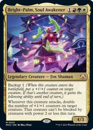Bright-Palm Soul Awakener (1) [MOC] - MTG Single