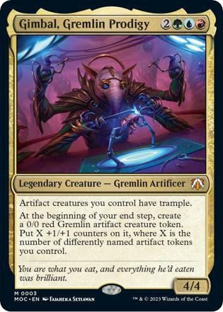 Gimbal Gremlin Prodigy (3) [MOC] - MTG Single