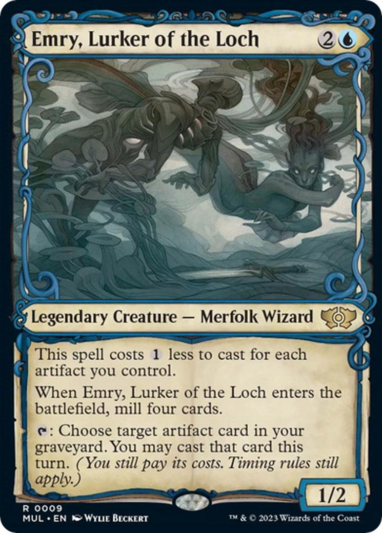 Emry Lurker of the Loch (9) [MUL] - MTG Single