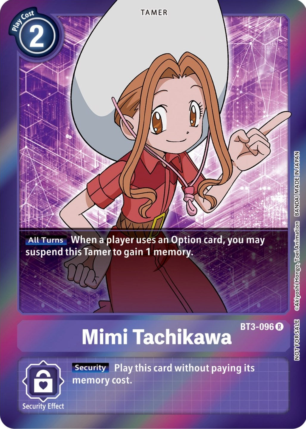 Mimi Tachikawa - BT3-096 (Event Pack 4) (3096) [BT01-03] - Digimon Card Game Single