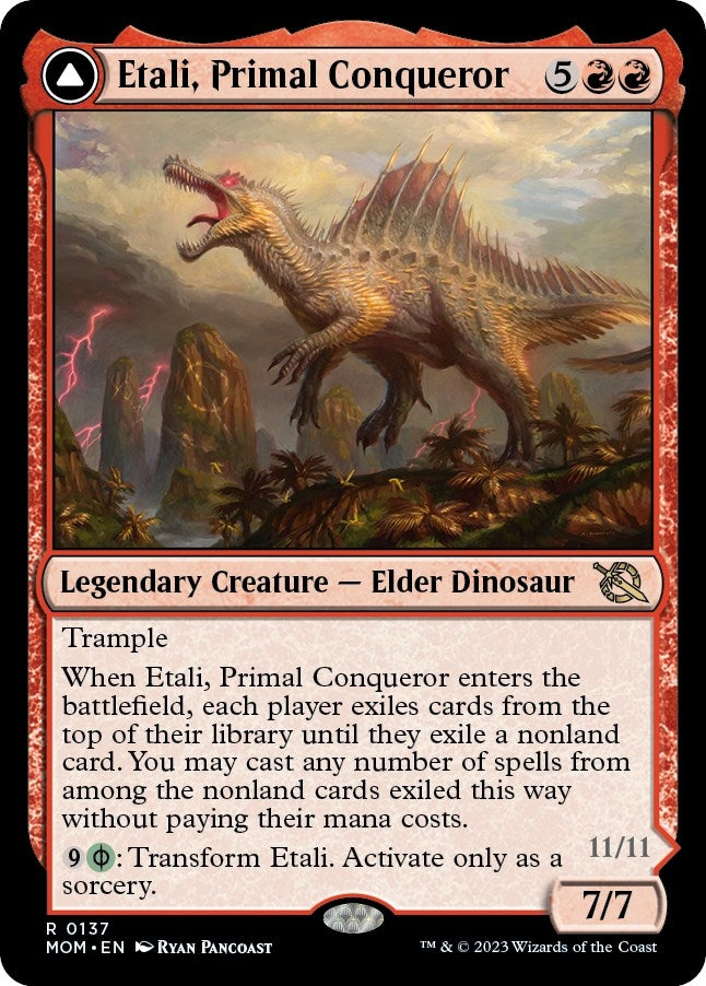 Etali Primal Conqueror (137) [MOM] - MTG Single