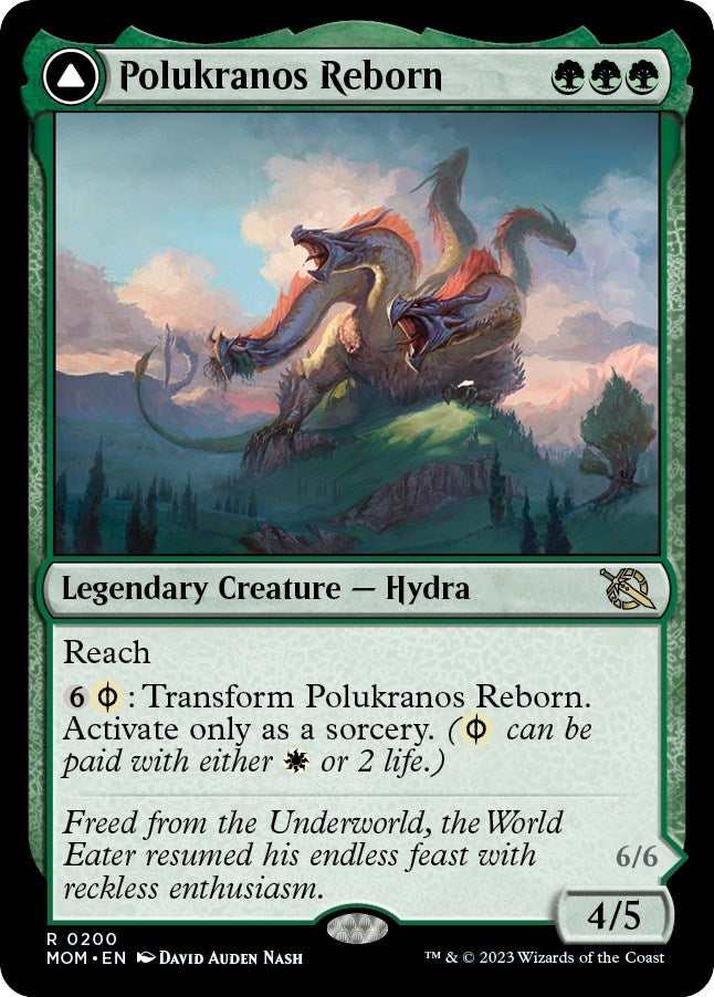 Polukranos Reborn (200) [MOM] - MTG Single