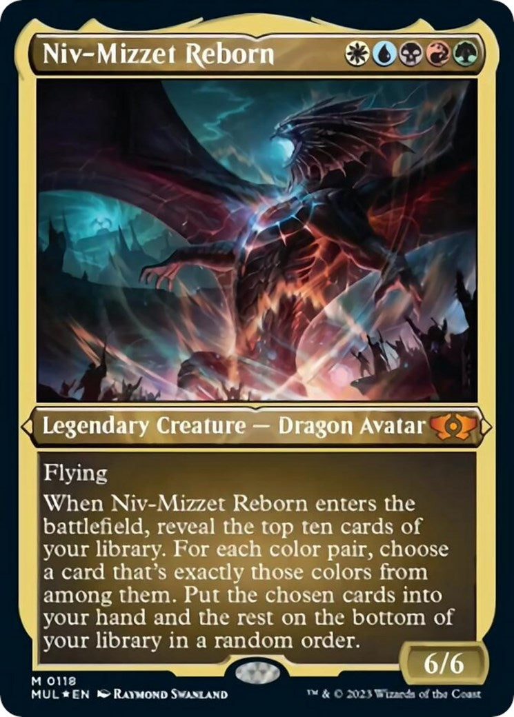 Niv-Mizzet Reborn (Foil Etched) (118) [MUL] - MTG Single