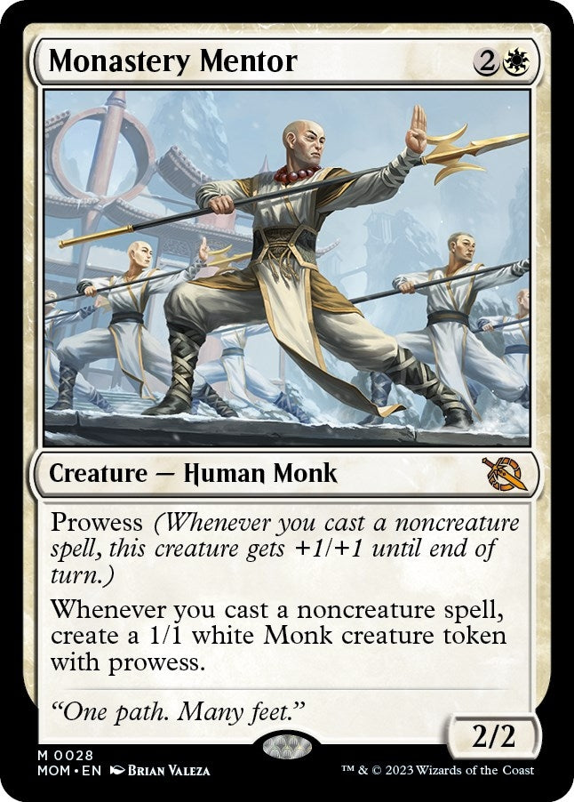 Monastery Mentor (28) [MOM] - MTG Single