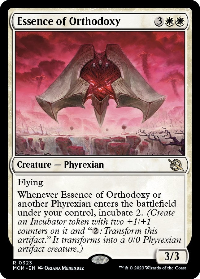 Essence of Orthodoxy (323) [MOM] - MTG Single