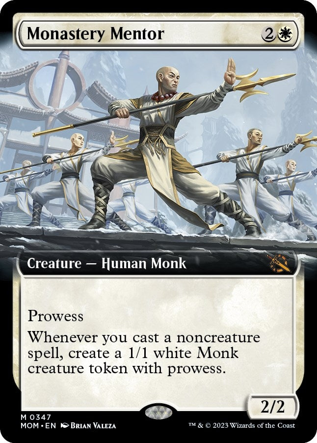 Monastery Mentor (Extended Art) (347) [MOM] - MTG Single