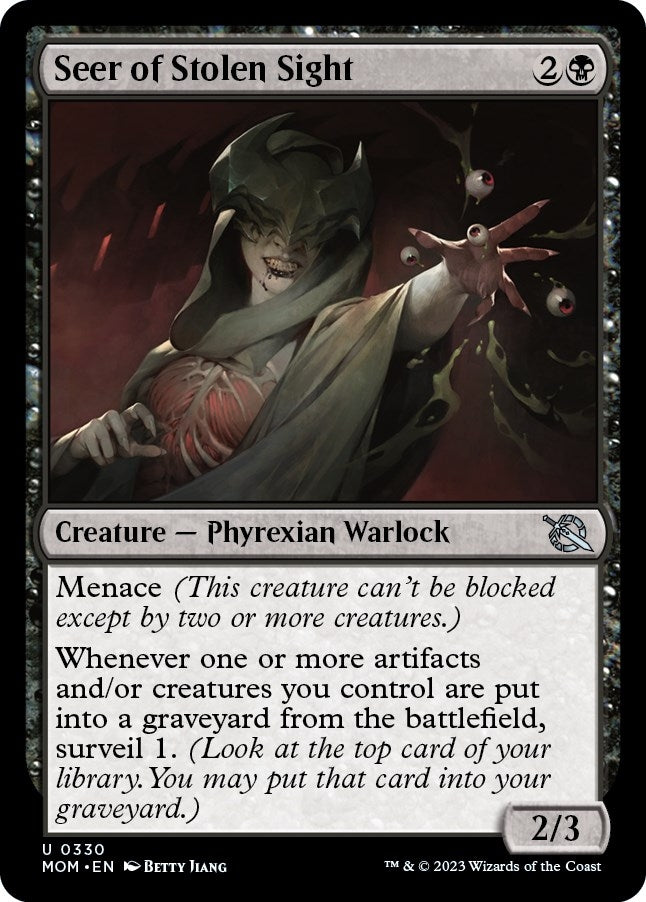 Seer of Stolen Sight (330) [MOM] - MTG Single