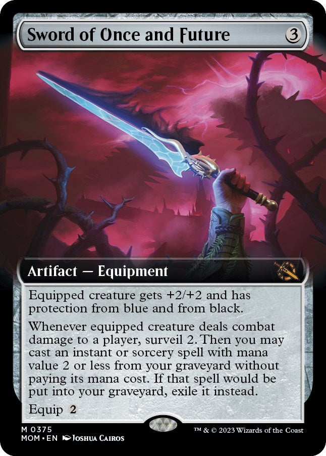 Sword of Once and Future (Extended Art) (375) [MOM] - MTG Single