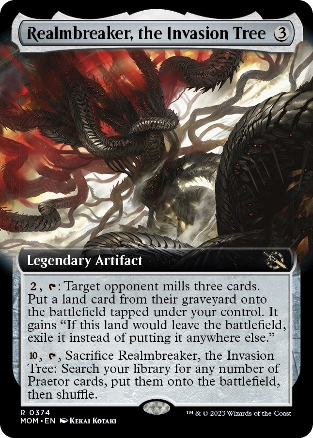 Realmbreaker the Invasion Tree (Extended Art) (374) [MOM] - MTG Single