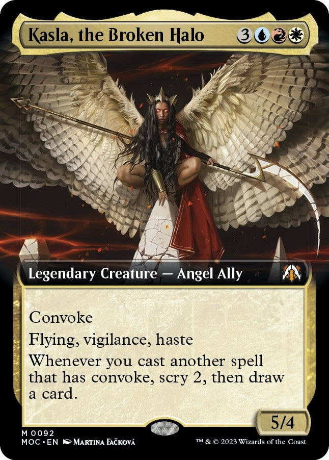 Kasla the Broken Halo (Extended Art) (92) [MOC] - MTG Single