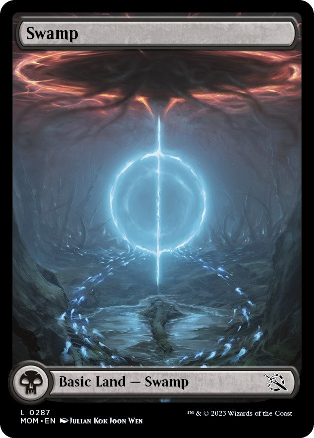 Swamp (0287) (287) [MOM] - MTG Single