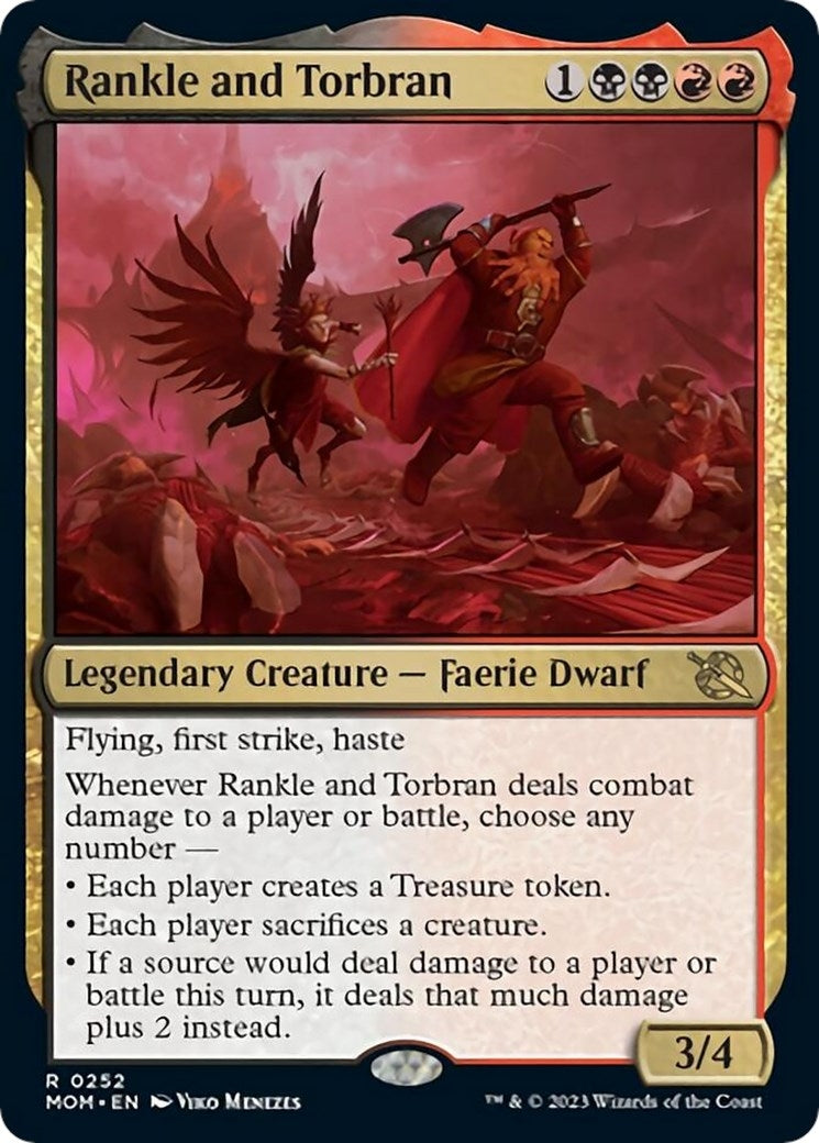 Rankle and Torbran (252) [MOM] - MTG Single