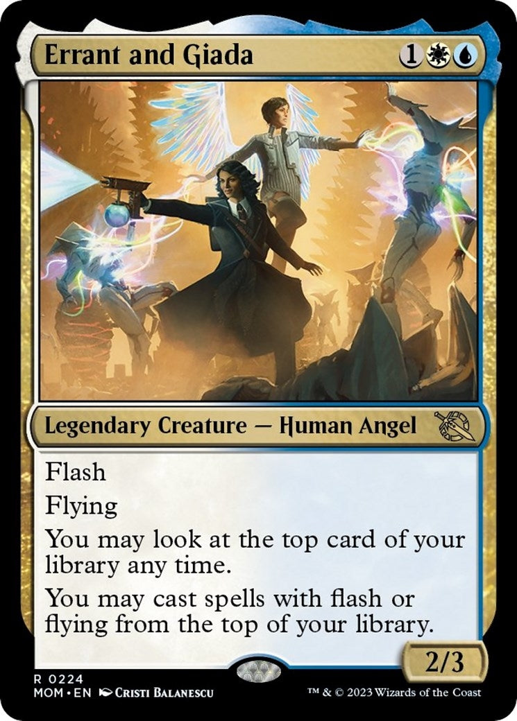 Errant and Giada (224) [MOM] - MTG Single