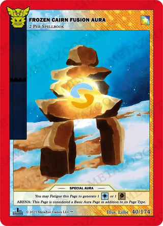 Frozen Cairn Fusion Aura (40) (NATFE) - MetaZoo Single