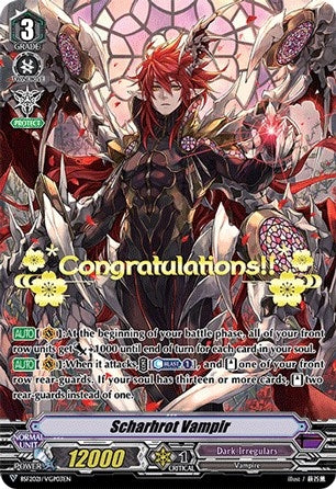 Scharhrot Vampir (Congratulations Hot Stamp) (202103) [EVENT] - Cardfight Vanguard Single
