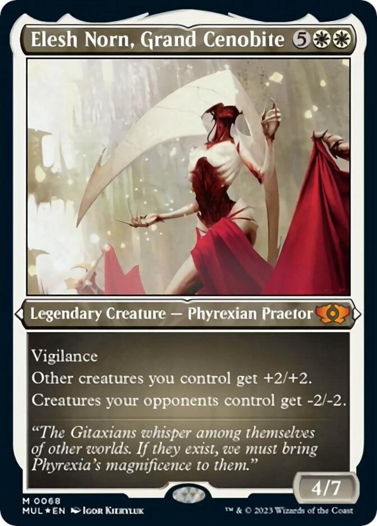 Elesh Norn Grand Cenobite (Foil Etched) (68) [MUL] - MTG Single