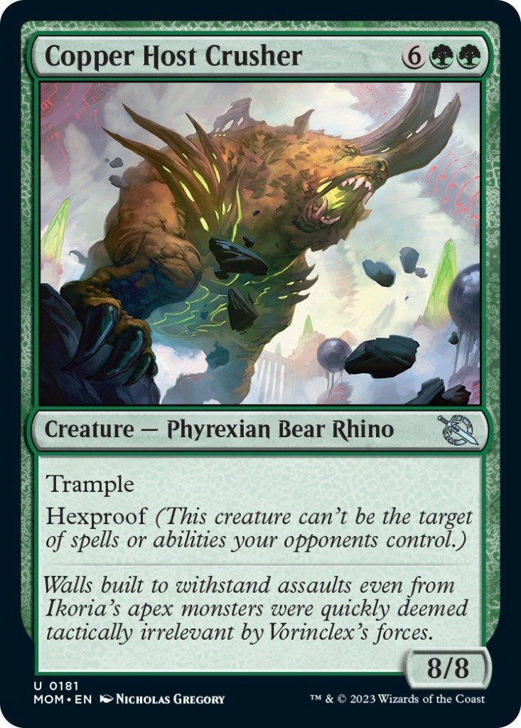 Copper Host Crusher (181) [MOM] - MTG Single