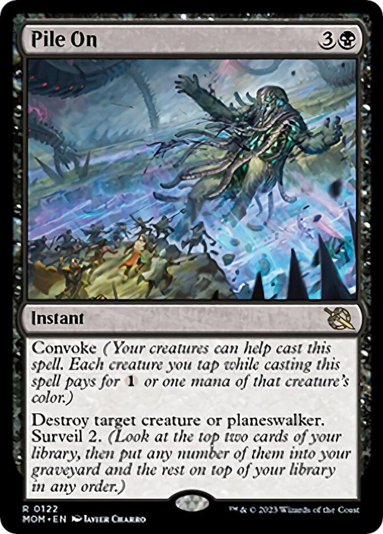 Pile On (122) [MOM] - MTG Single