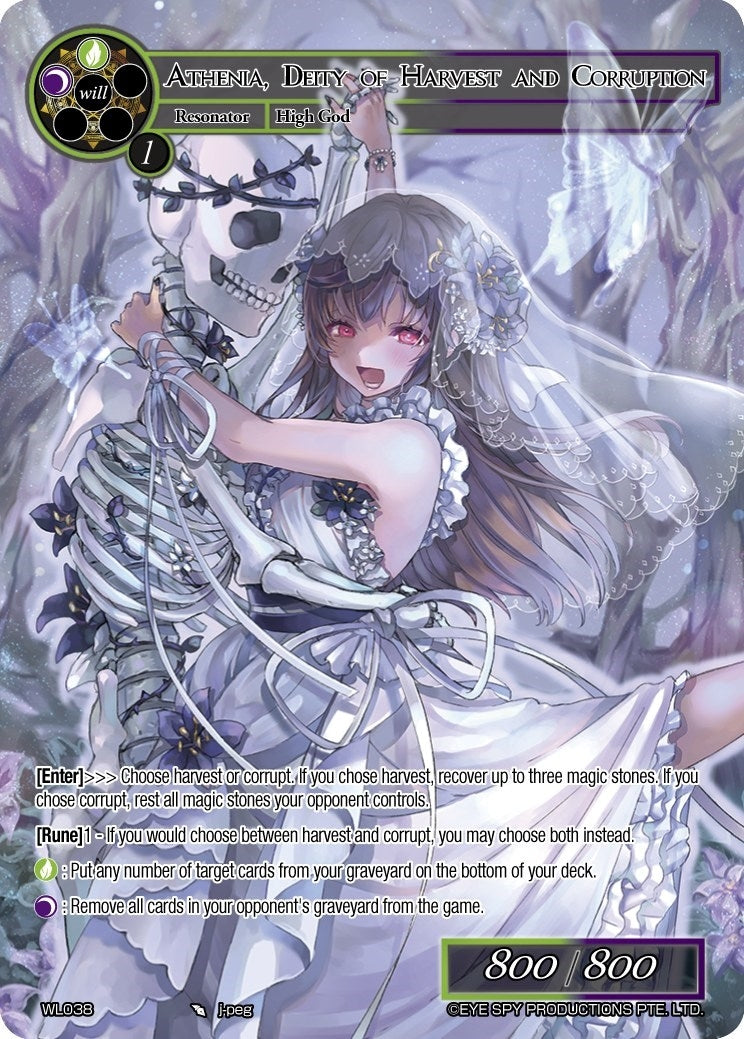 Athenia Deity of Harvest and Corruption (WL038) (38) [PRO] - Force of Will Single