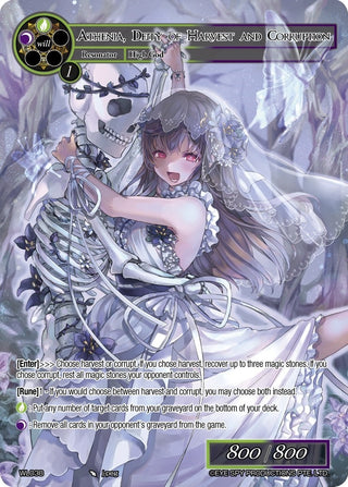 Athenia Deity of Harvest and Corruption (WL038) (38) [PRO] - Force of Will Single
