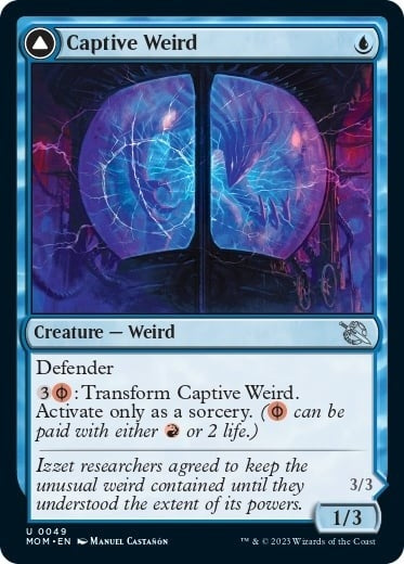 Captive Weird (49) [MOM] - MTG Single