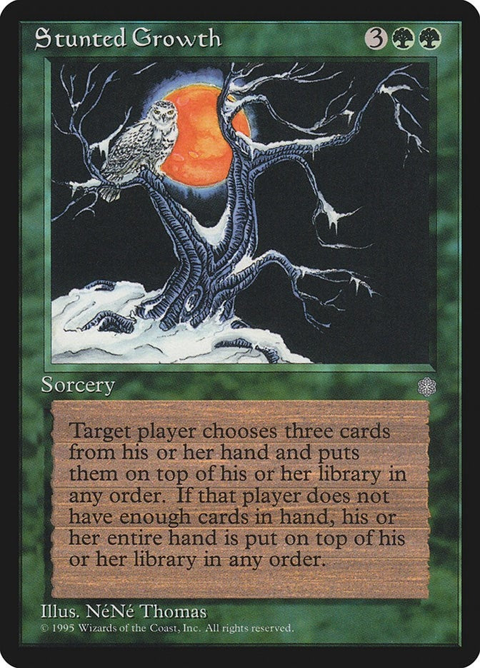 Stunted Growth [ICE] - MTG Single