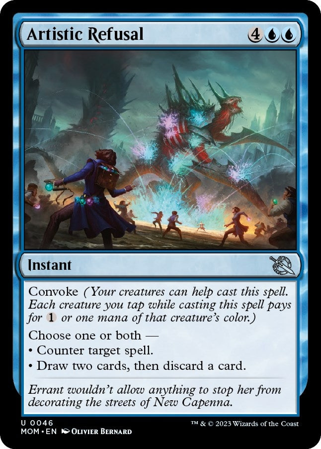 Artistic Refusal (46) [MOM] - MTG Single