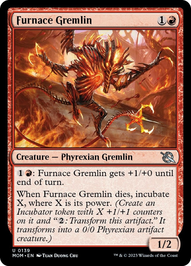 Furnace Gremlin (139) [MOM] - MTG Single