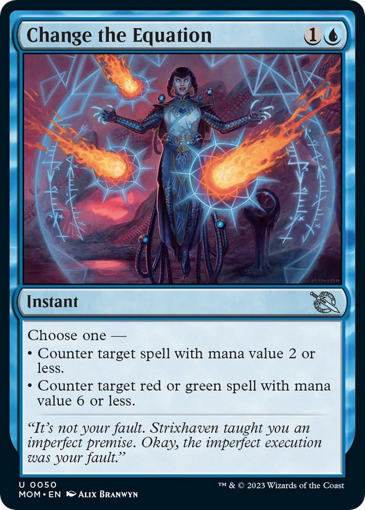 Change the Equation (50) [MOM] - MTG Single