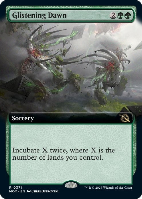Glistening Dawn (Extended Art) (371) [MOM] - MTG Single