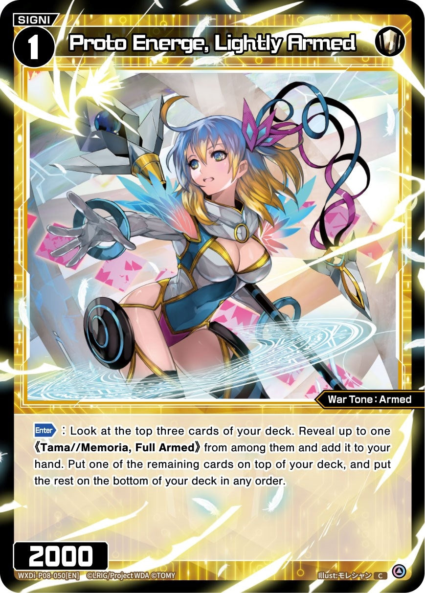 Proto Energe Lightly Armed (8050) [WXDi-P08] - WIXOSS Single