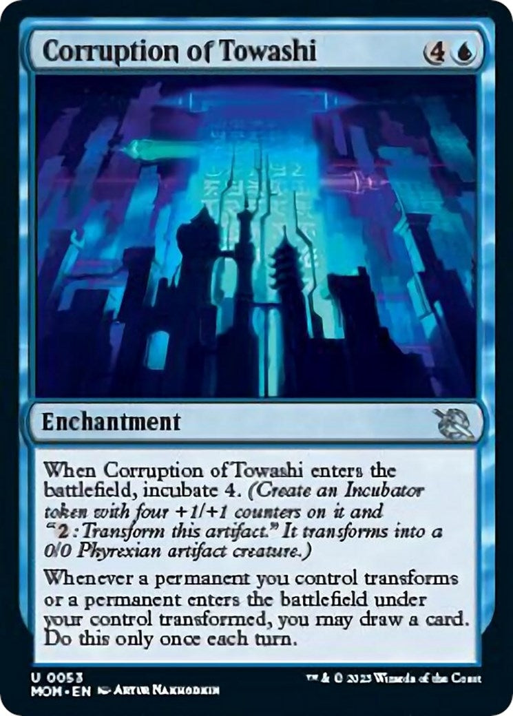 Corruption of Towashi (53) [MOM] - MTG Single